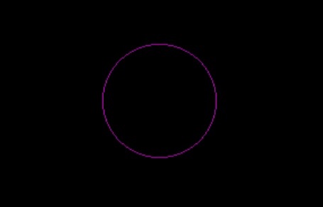 change circle by getch() in c programing language