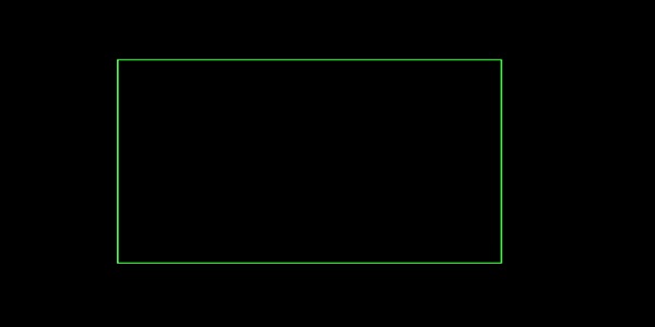 output of closing the graphics window by closegraph() function in C or C++ programming language