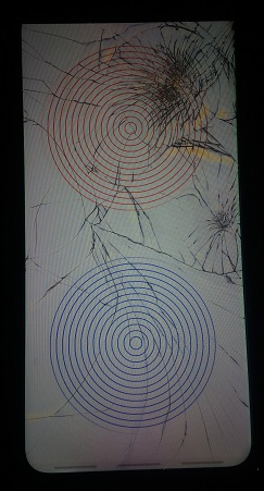 Output of Graphics Application using Android Studio IDE